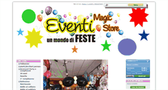 Desktop Screenshot of eventimagicstore.it
